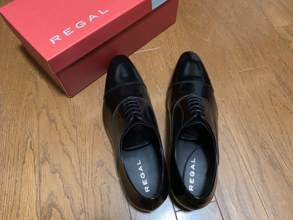 本革　革靴　RAGAL 黒　フォーマル
